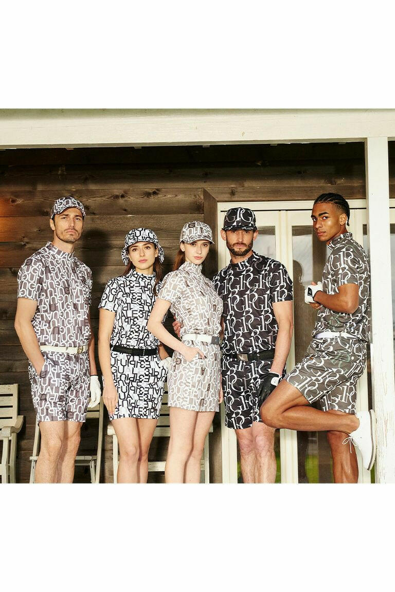 1PIU1UGUALE3 MENS SHORTS FULL MIX LOGO
