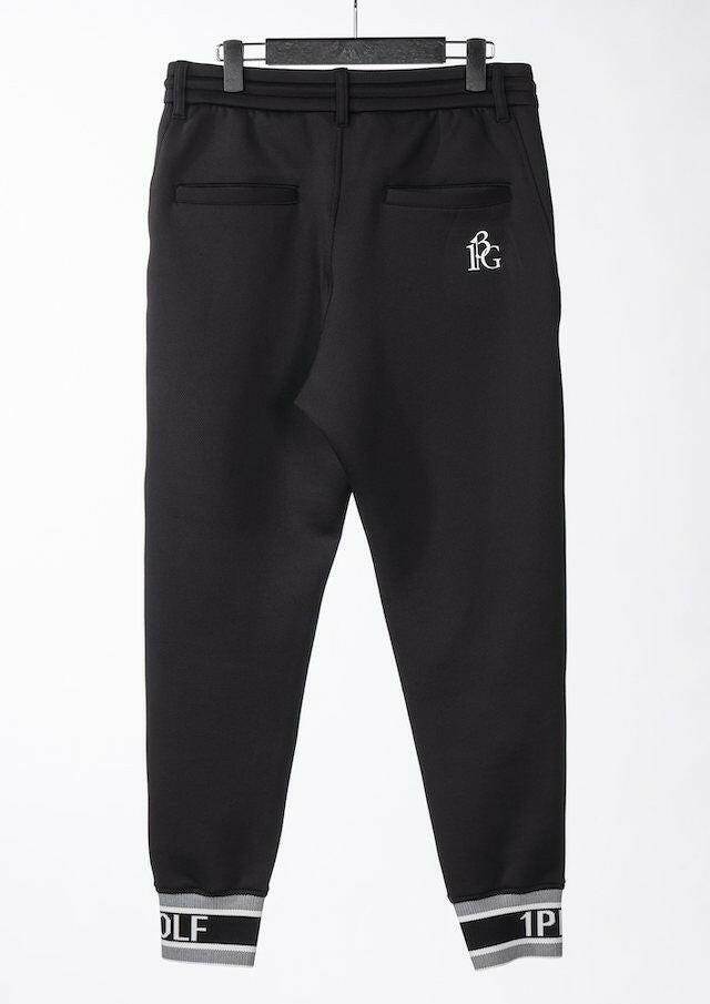 1PIU1UGUALE3 MENS LOGO RIB EASY PANTS