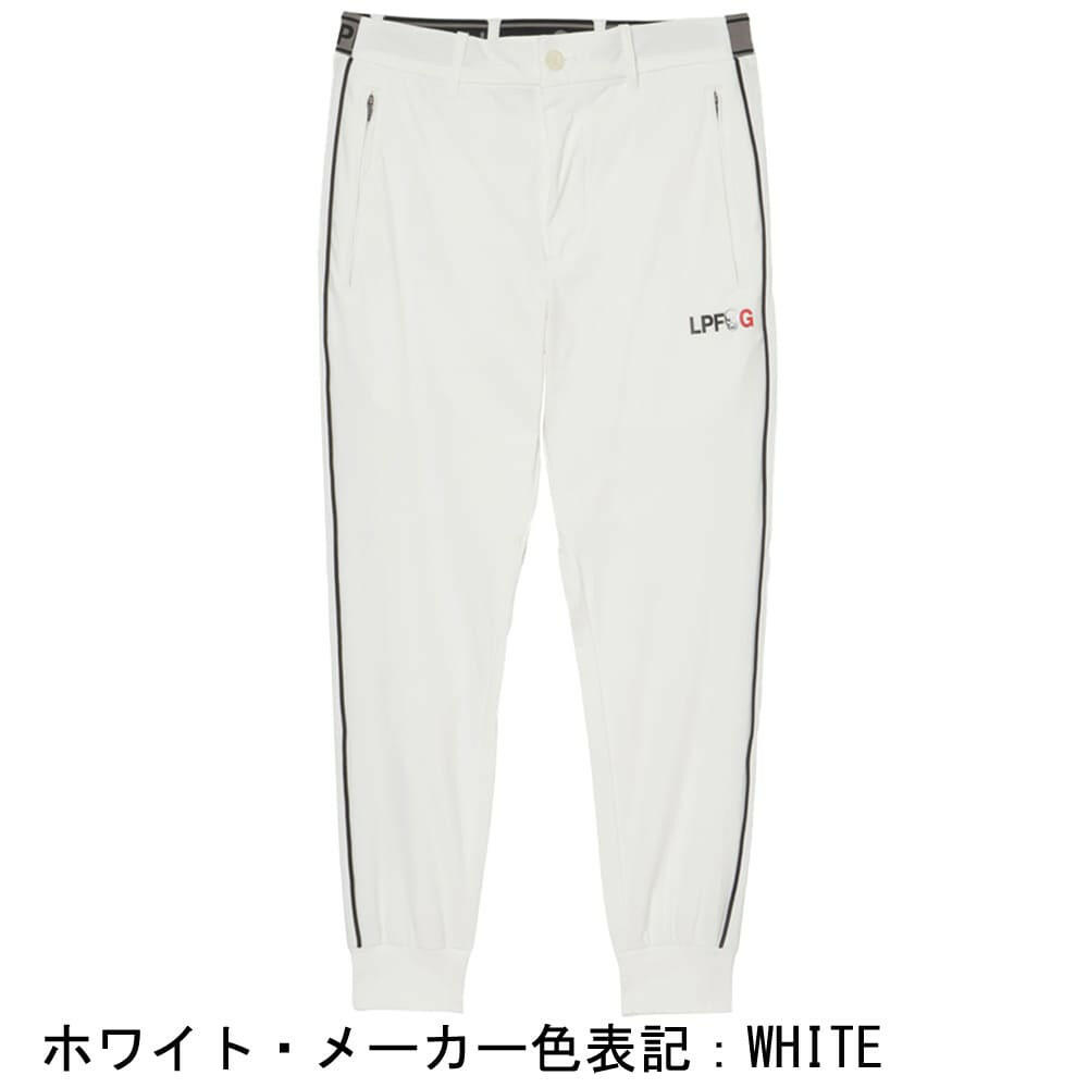 lucien pellat-finet MENS LPFG サイドバンドリブ ジョガーパンツ