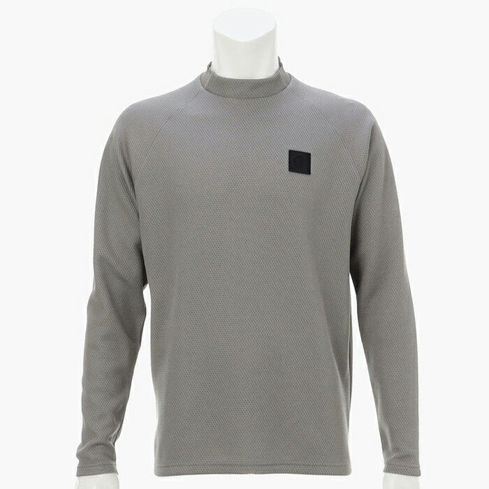 BRIEFING Men CE MS LOGO BACK RIB LS MOCK NECK RF