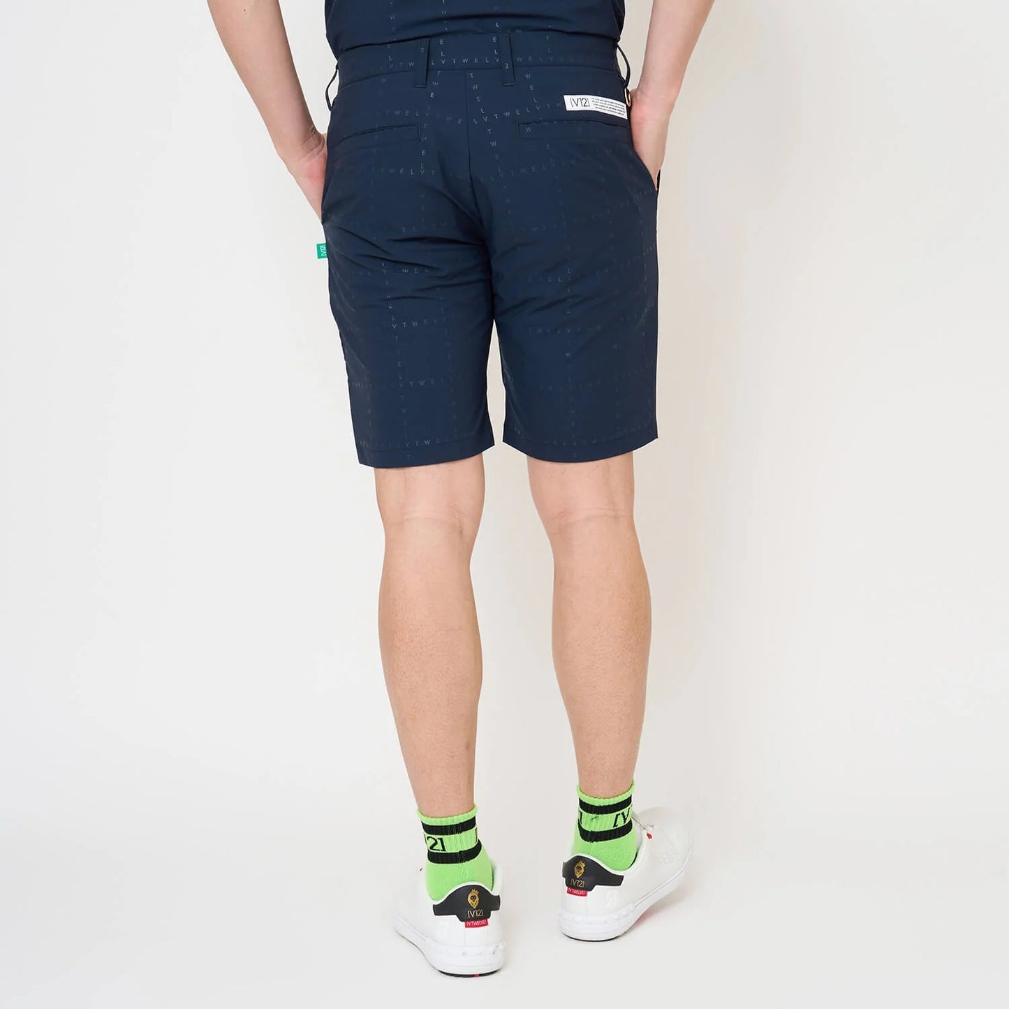 V12 MENS TYPO GRID SHORTS