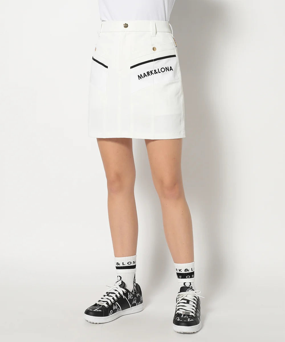 MARK&LONA WOMENS Lexa Diagonal Function Skirt