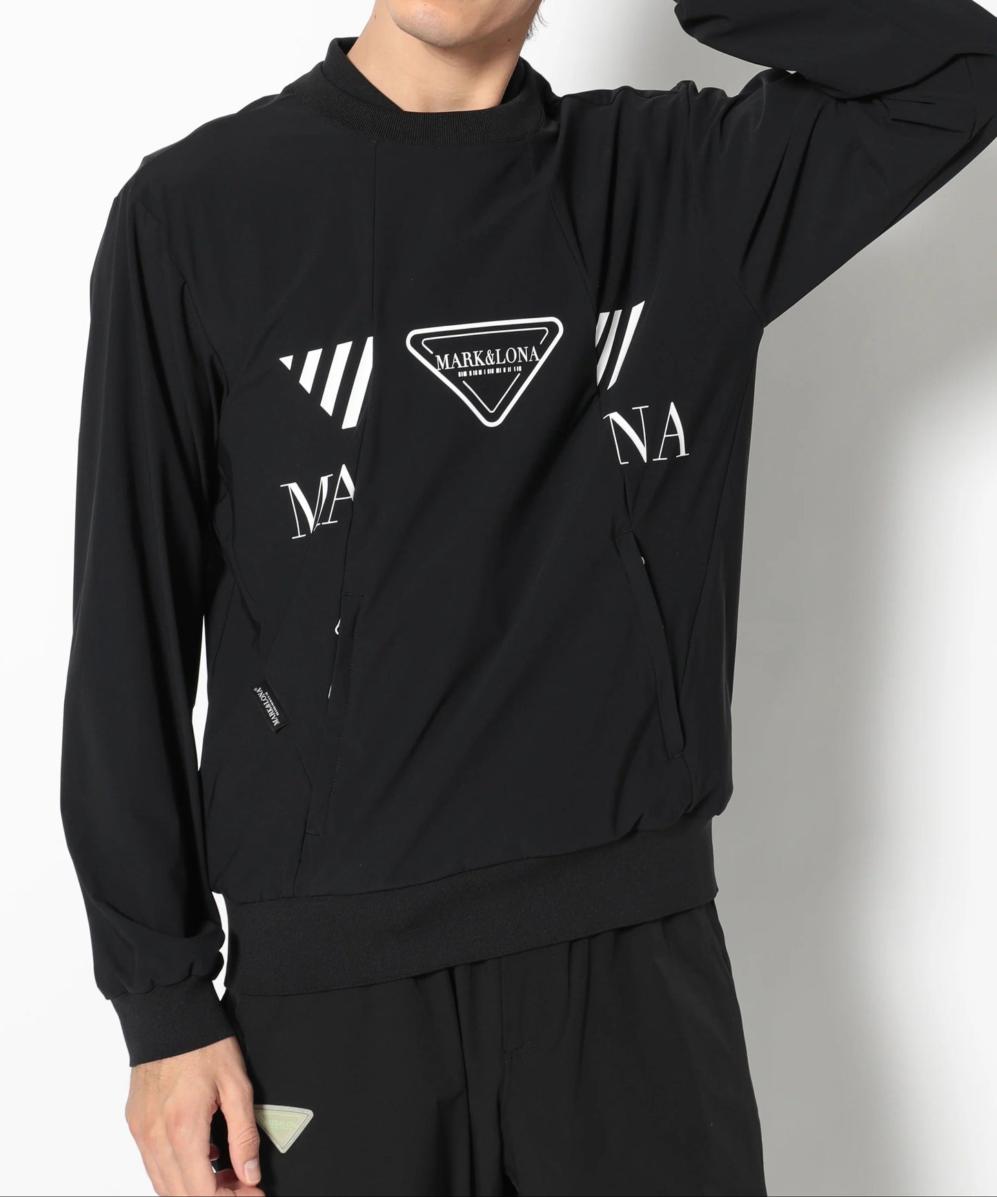 MARK&LONA MENS Crew Neck Sneed Jacket