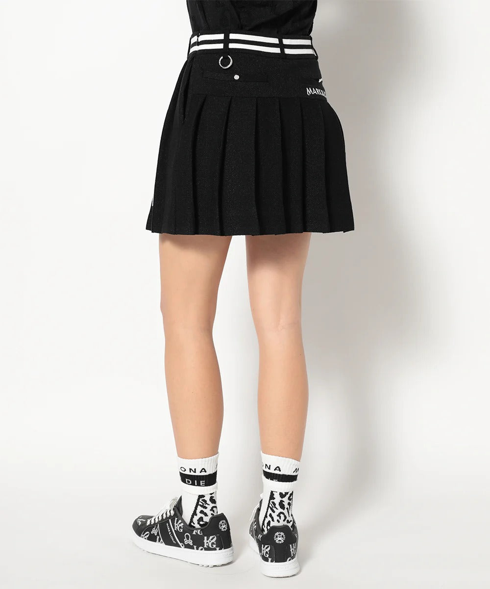 MARK&LONA WOMENS Luminous Pleated Knit Skirt