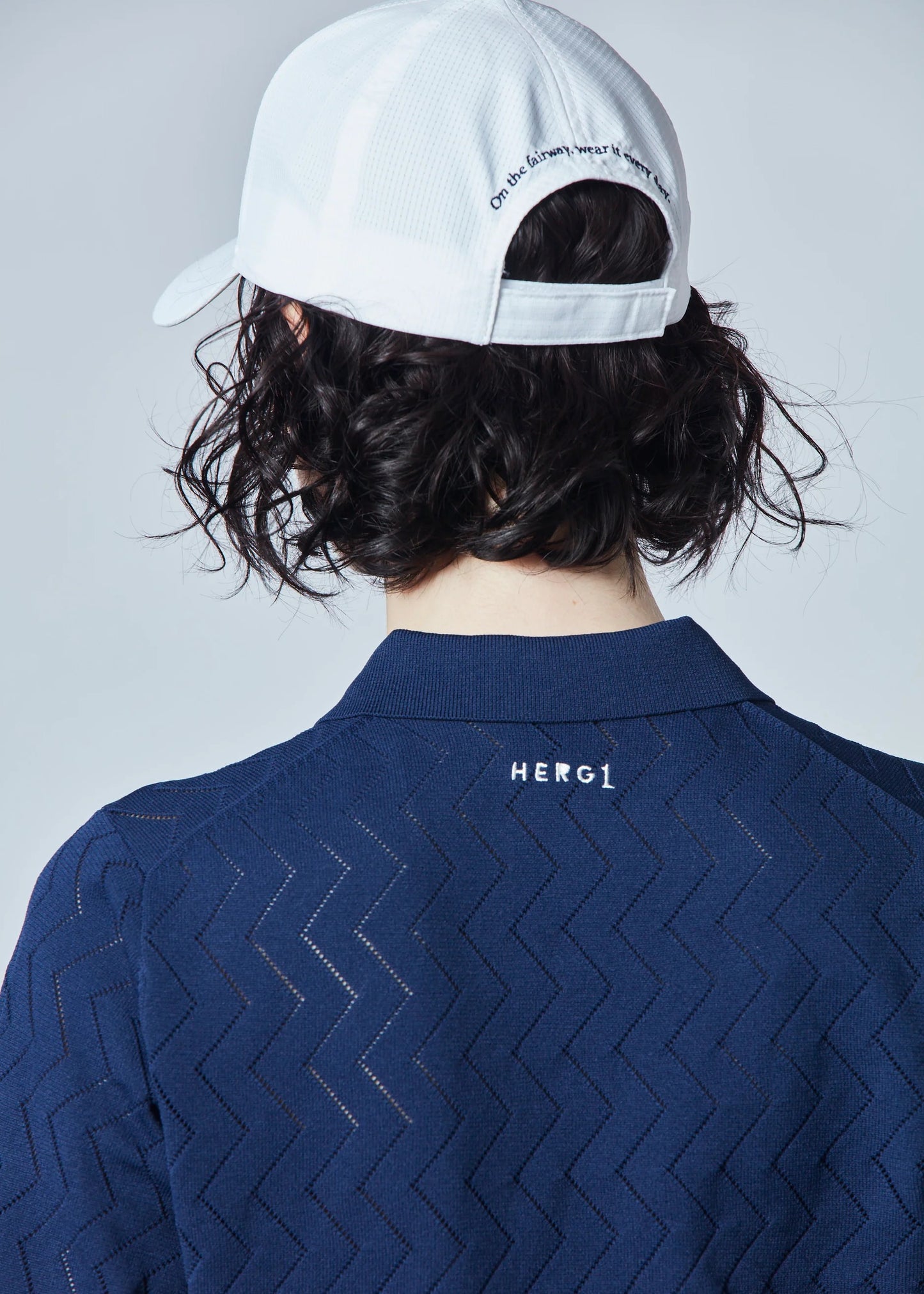 HERG1 WOMENS Skipper Mesh Knit Polo