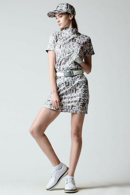 1PIU1UGUALE3 WOMENS TIGHT 1PIU1UGUALE3 FULL LOGO MIX SKIRT
