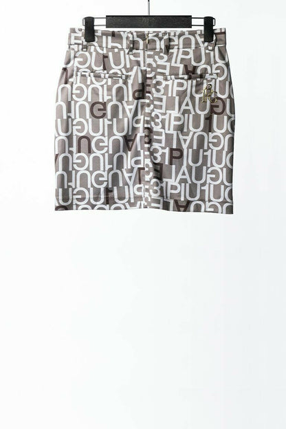 1PIU1UGUALE3 WOMENS TIGHT 1PIU1UGUALE3 FULL LOGO MIX SKIRT