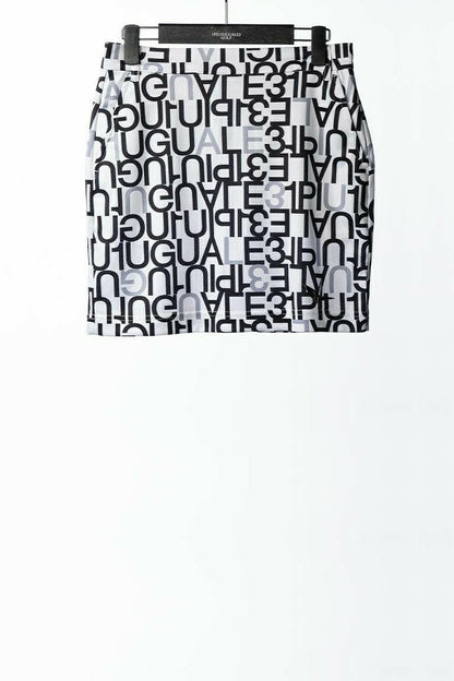 1PIU1UGUALE3 WOMENS TIGHT 1PIU1UGUALE3 FULL LOGO MIX SKIRT