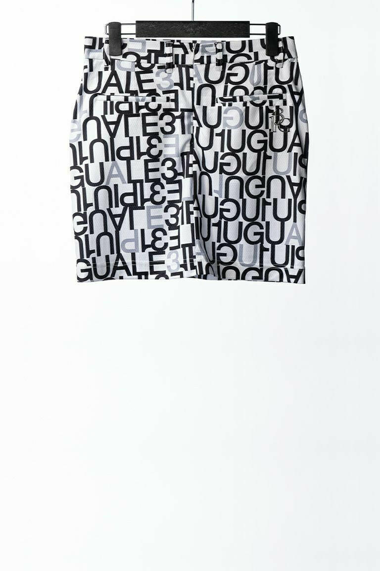 1PIU1UGUALE3 WOMENS TIGHT 1PIU1UGUALE3 FULL LOGO MIX SKIRT