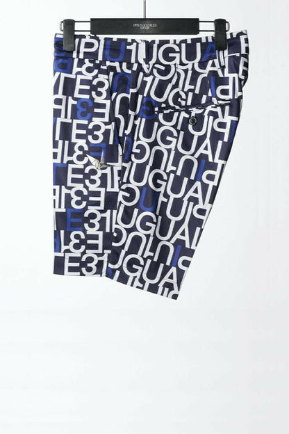 1PIU1UGUALE3 MENS SHORTS FULL MIX LOGO