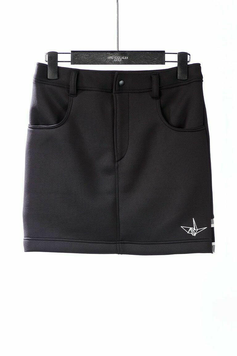 1PIU1UGUALE3 WOMENS LOGO RIB SKIRT