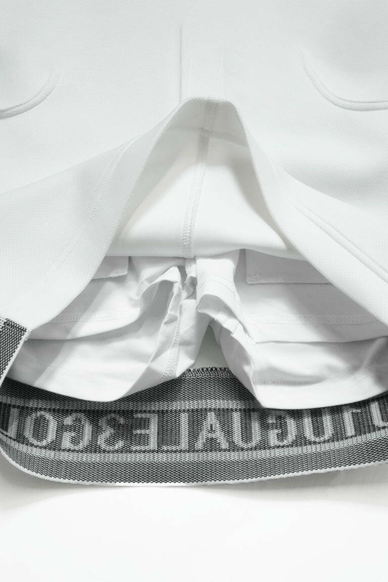1PIU1UGUALE3 WOMENS LOGO RIB SKIRT