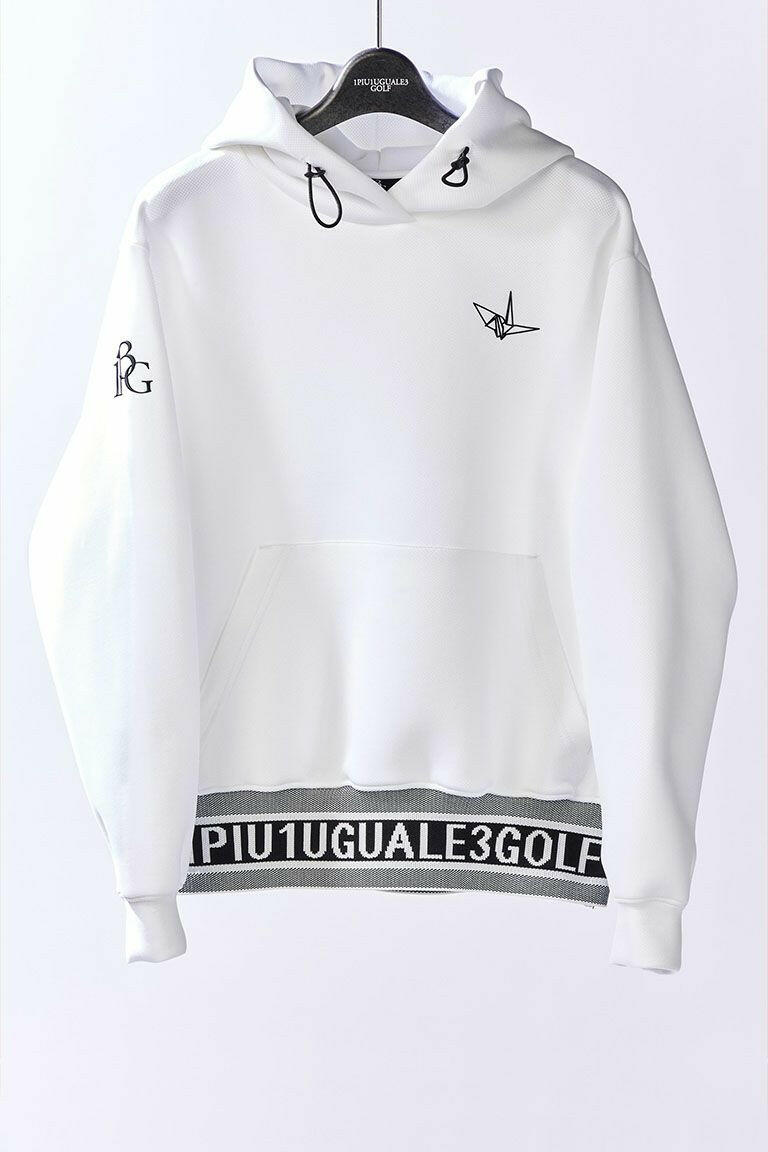 1PIU1UGUALE3 WOMENS LOGO RIB PULLOVER