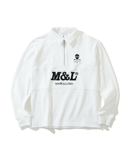 MARK&LONA MENS Escalade Zip Fleece Polo