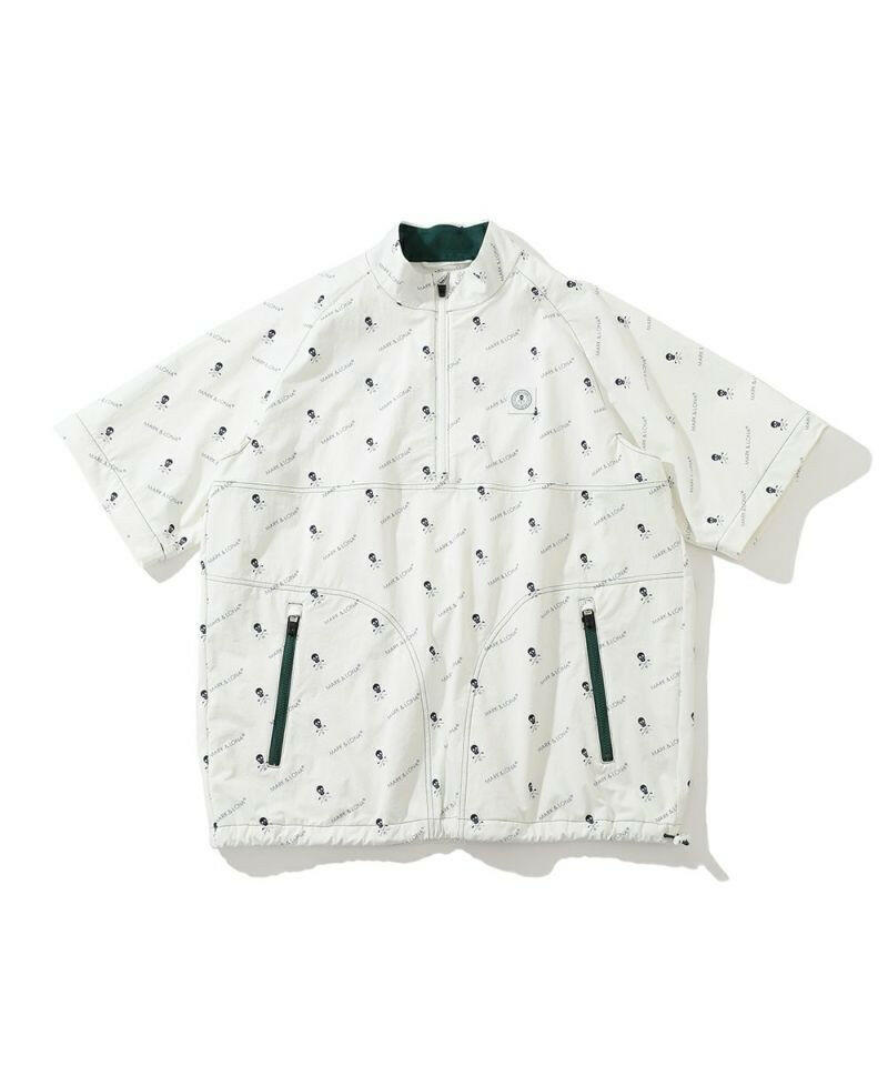 MARK&LONA MENS Union Frequency 1/2 Zip Top