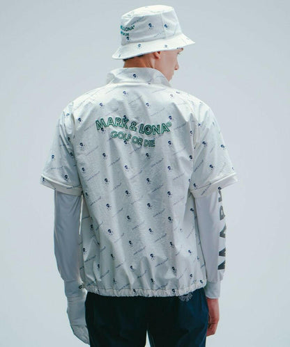 MARK&LONA MENS Union Frequency 1/2 Zip Top