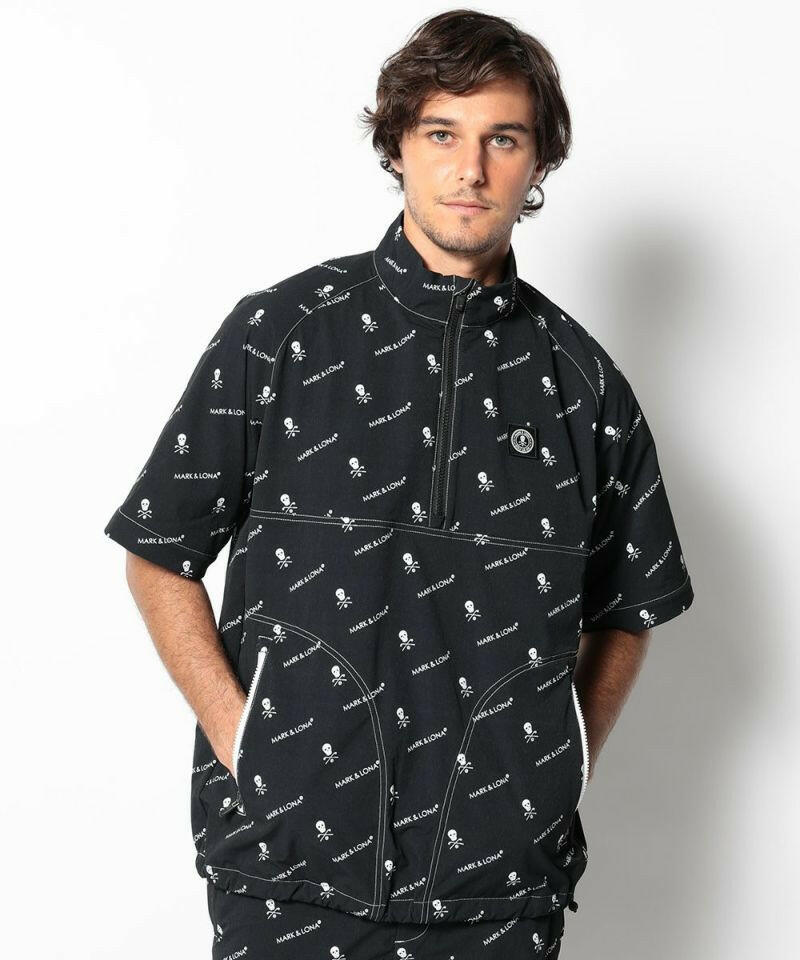 MARK&LONA MENS Union Frequency 1/2 Zip Top