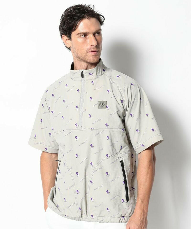 MARK&LONA MENS Union Frequency 1/2 Zip Top