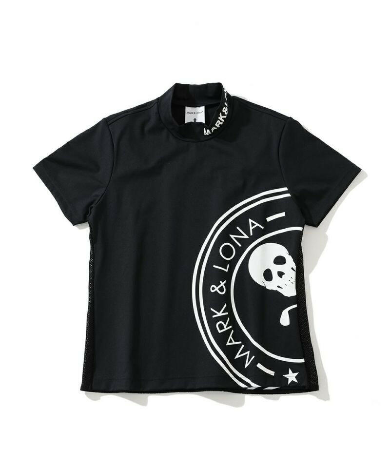 MARK&LONA WOMENS Helix Mock Neck Tee