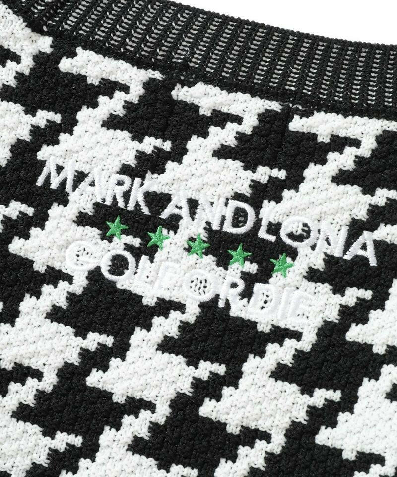 MARK&LONA WOMENS Ever Dogtooth Shorty Sweater