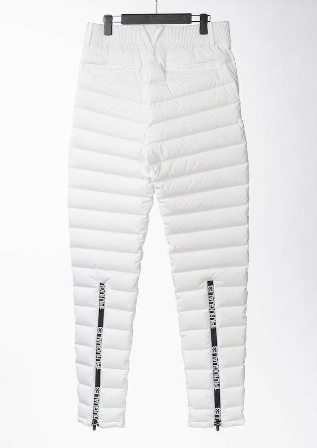 1PIU1UGUALE3 MENS DOWN BLACK ZIP PANTS