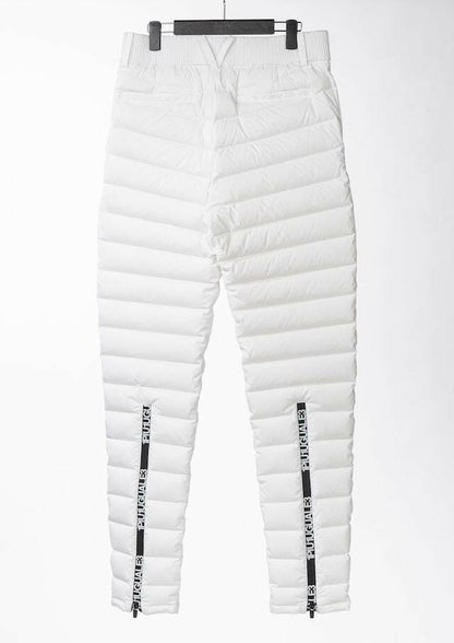 1PIU1UGUALE3 MENS DOWN BLACK ZIP PANTS
