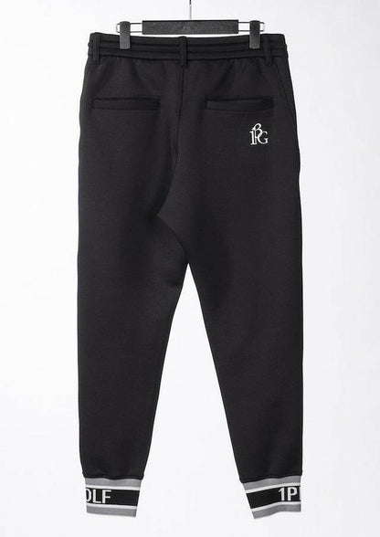 1PIU1UGUALE3 MENS LOGO RIB EASY PANTS