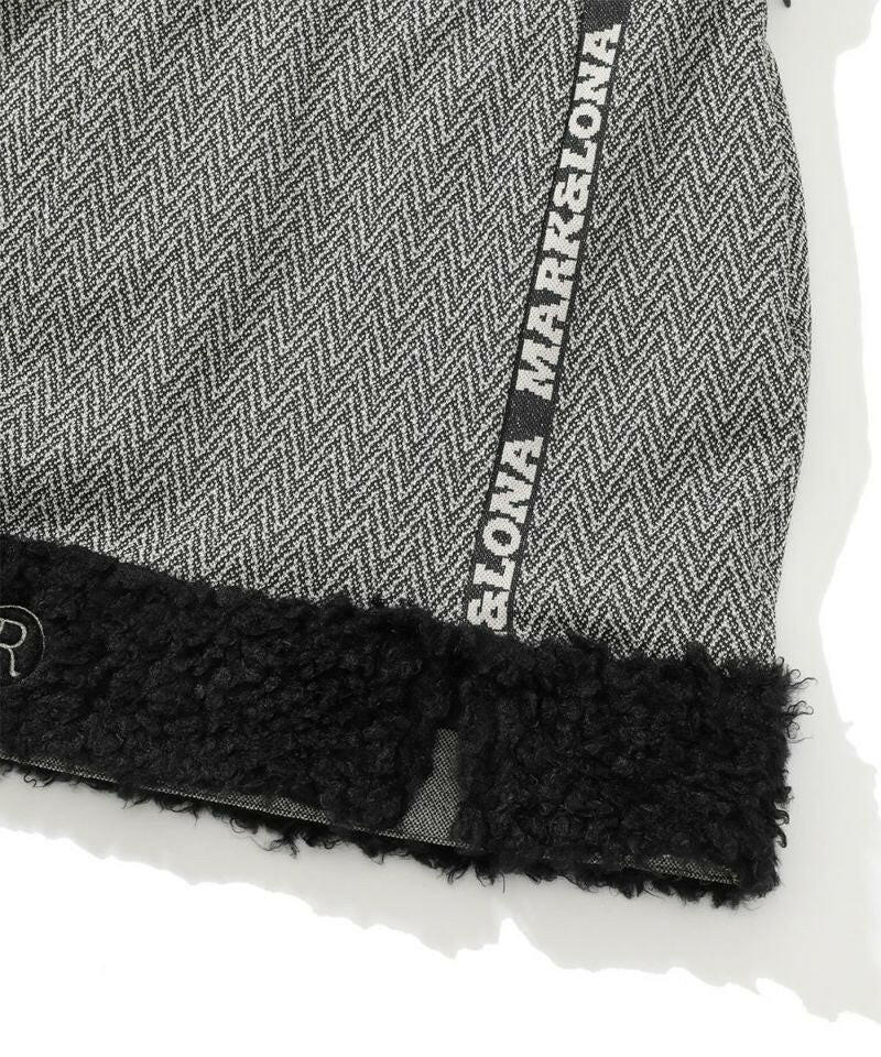 MARK&LONA WOMENS Lexa Fur Trim Skirt