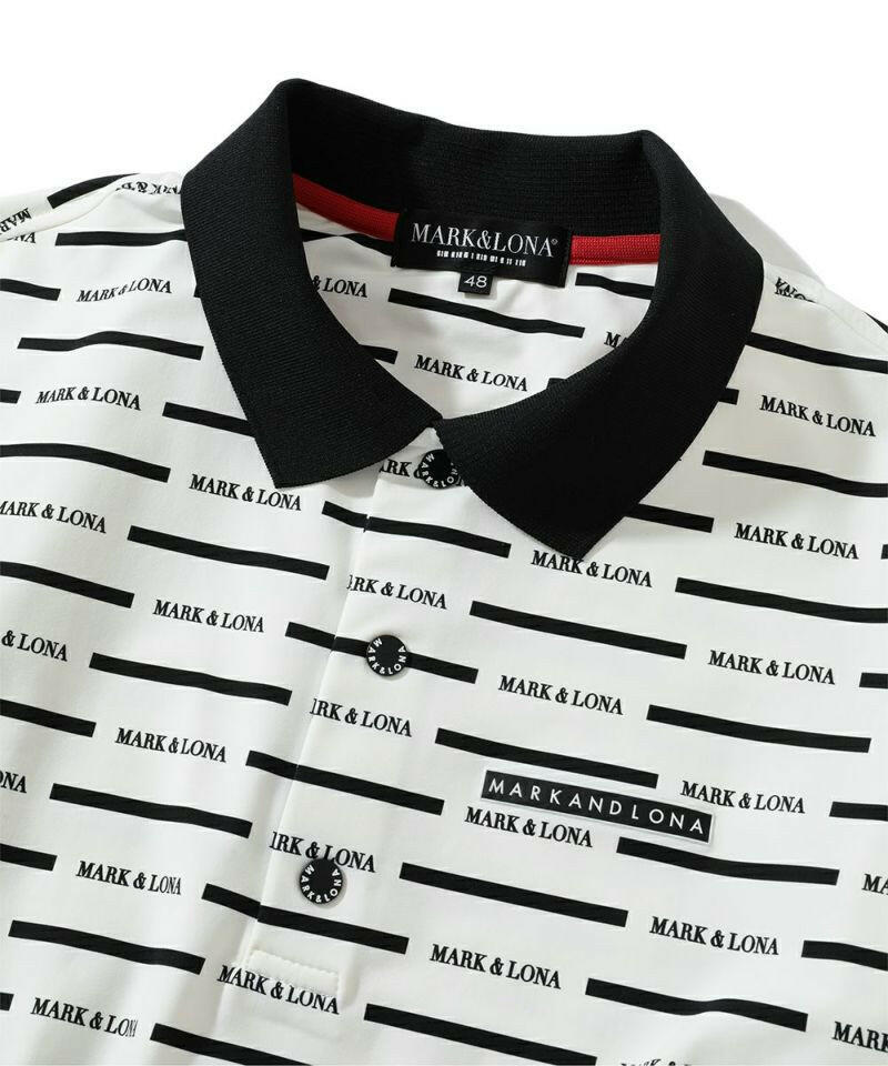 MARK&LONA MENS CD9-LPLS Graphic Polo