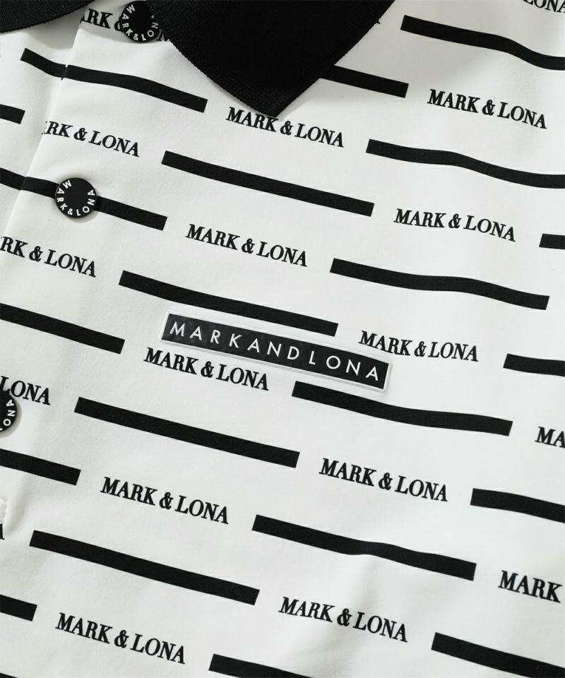 MARK&LONA MENS CD9-LPLS Graphic Polo