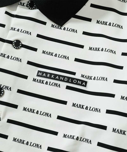 MARK&LONA MENS CD9-LPLS Graphic Polo