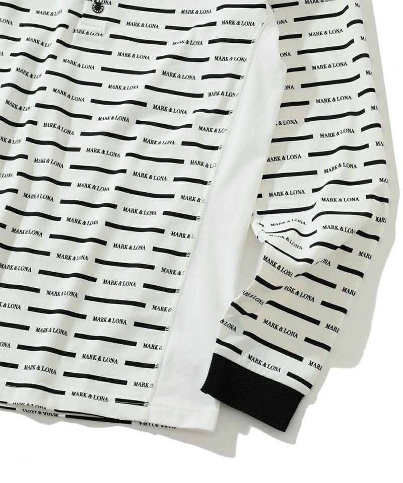 MARK&LONA MENS CD9-LPLS Graphic Polo