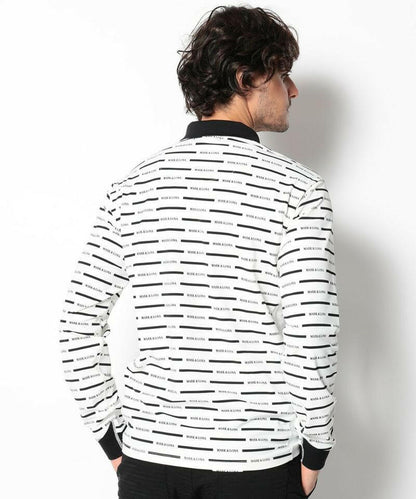 MARK&LONA MENS CD9-LPLS Graphic Polo