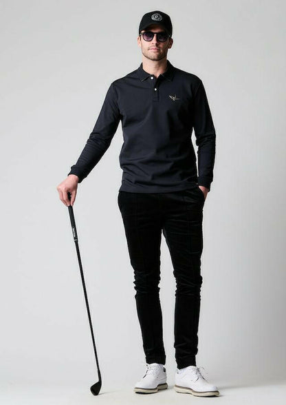 1PIU1UGUALE3 MENS TAPE POLO L/S