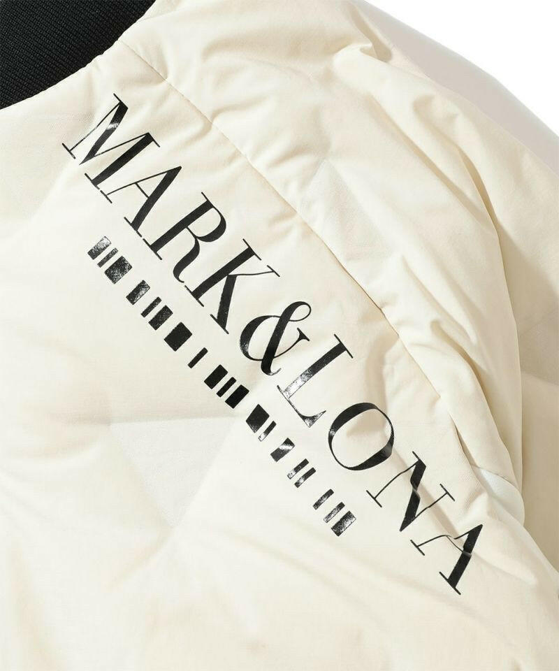 MARK&LONA WOMENS ダウン中綿ブルゾン
