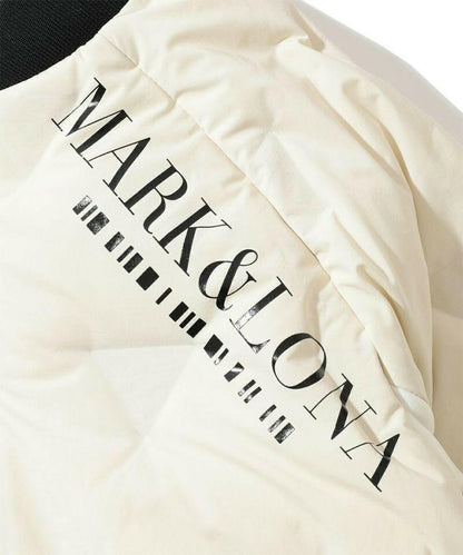 MARK&LONA WOMENS ダウン中綿ブルゾン