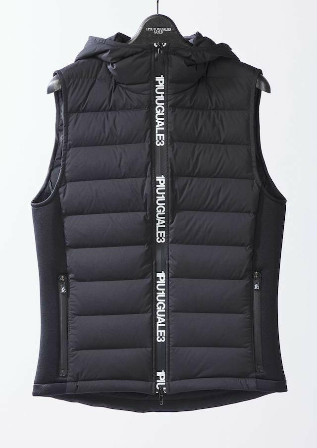 1PIU1UGUALE3 WOMENS HOODED DOWN VEST