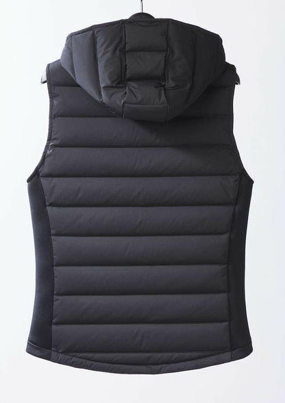1PIU1UGUALE3 WOMENS HOODED DOWN VEST