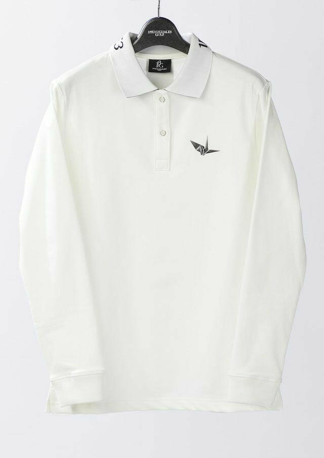1PIU1UGUALE3 WOMENS TAPE POLO L/S