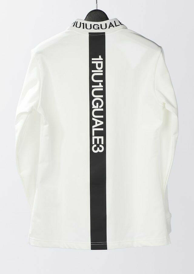 1PIU1UGUALE3 WOMENS TAPE POLO L/S