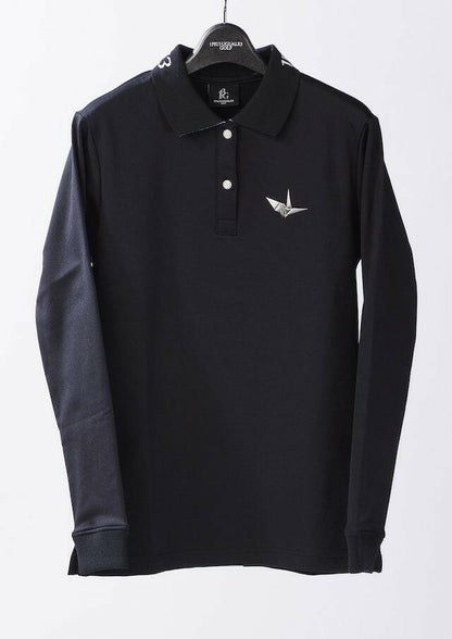 1PIU1UGUALE3 WOMENS TAPE POLO L/S