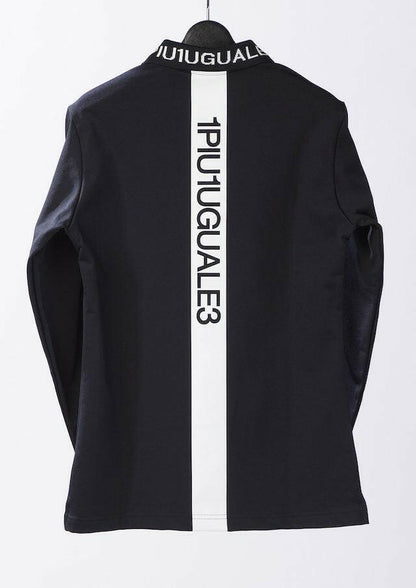 1PIU1UGUALE3 WOMENS TAPE POLO L/S