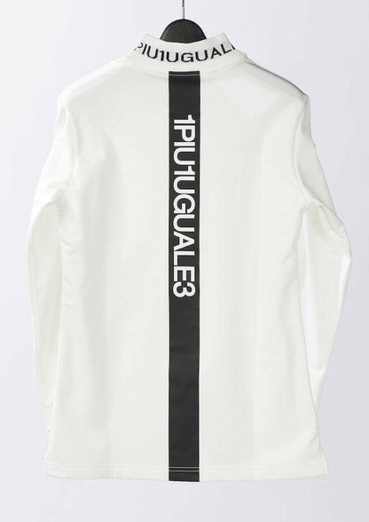 1PIU1UGUALE3 WOMENS 113 GOLF L/S MOCK NECK TAPE