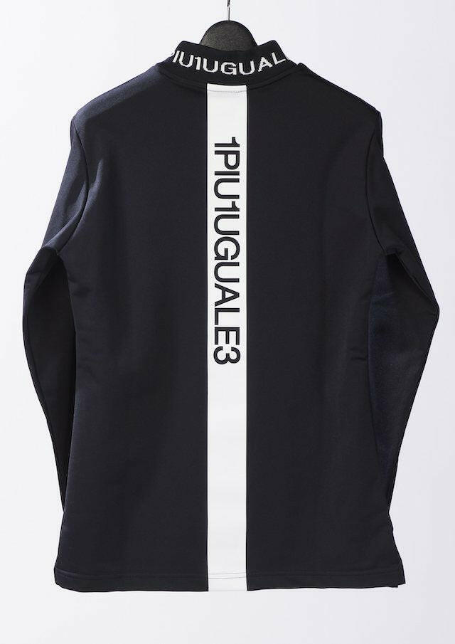 1PIU1UGUALE3 WOMENS 113 GOLF L/S MOCK NECK TAPE