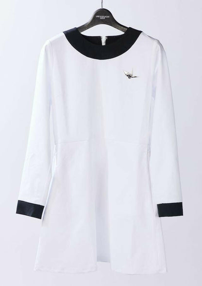 1PIU1UGUALE3 WOMENS HEM COLOR ONEPIECE