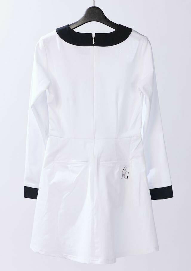 1PIU1UGUALE3 WOMENS HEM COLOR ONEPIECE