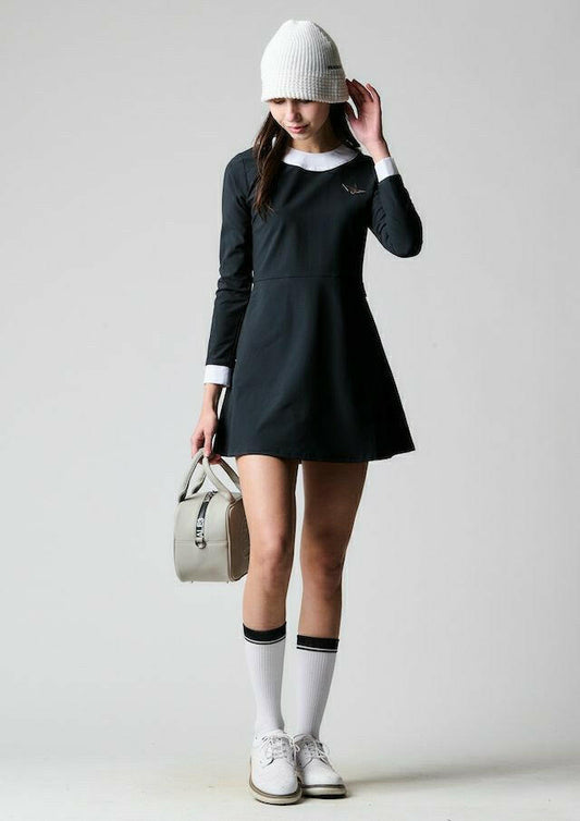 1PIU1UGUALE3 WOMENS HEM COLOR ONEPIECE