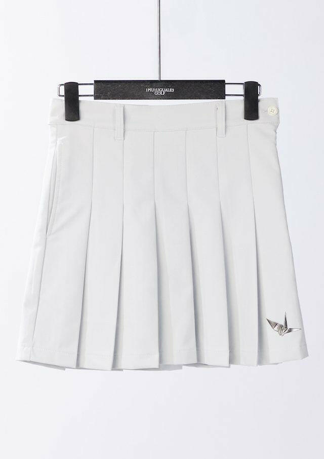 1PIU1UGUALE3 WOMENS 113 GOLF PLEATS SKIRT
