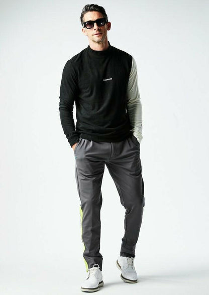 1PIU1UGUALE3 MENS ADP L/S BACK LINE MOCK