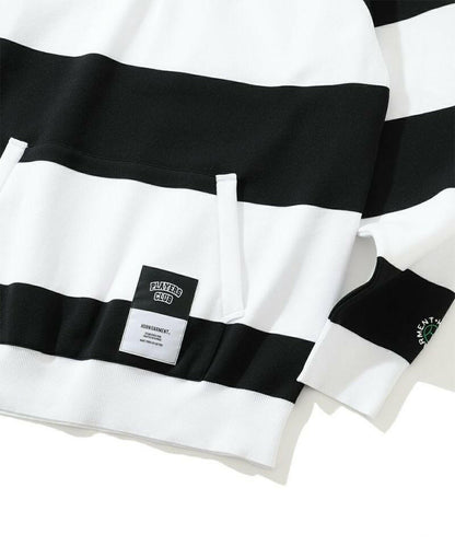 HORN GARMENT MENS Port Border Knit Polo